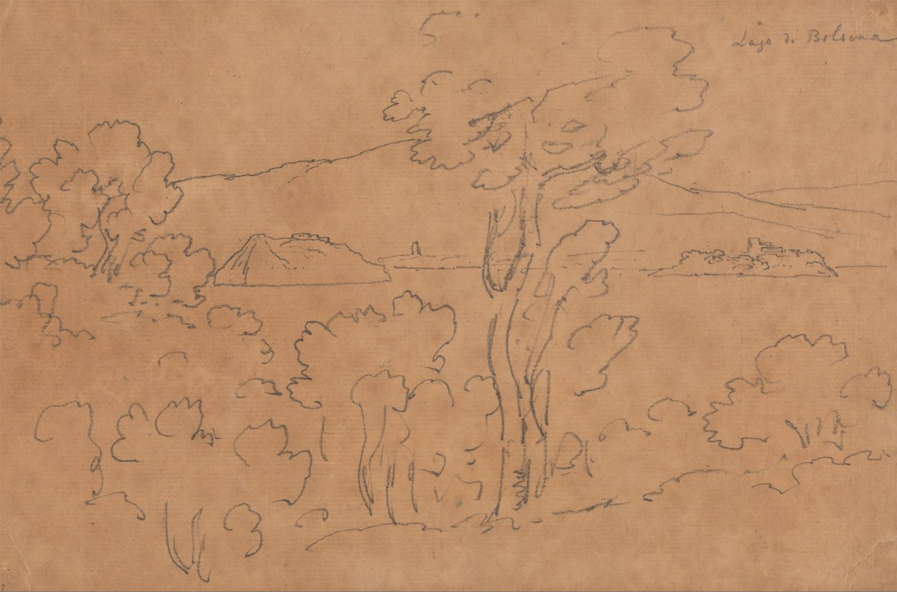 Lago di Bolsena von John Robert Cozens