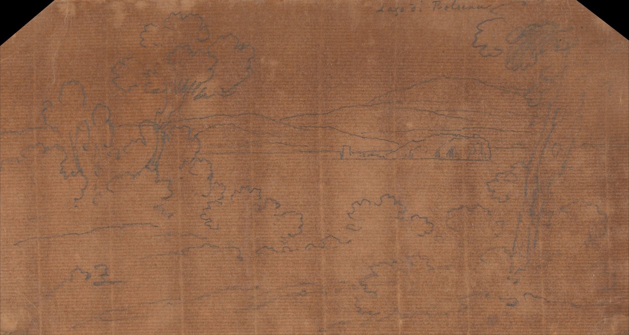 Lago di Bolsena von John Robert Cozens
