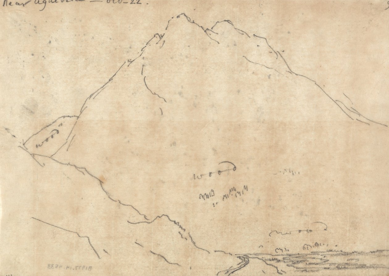 In der Nähe von Aiguebelle von John Robert Cozens