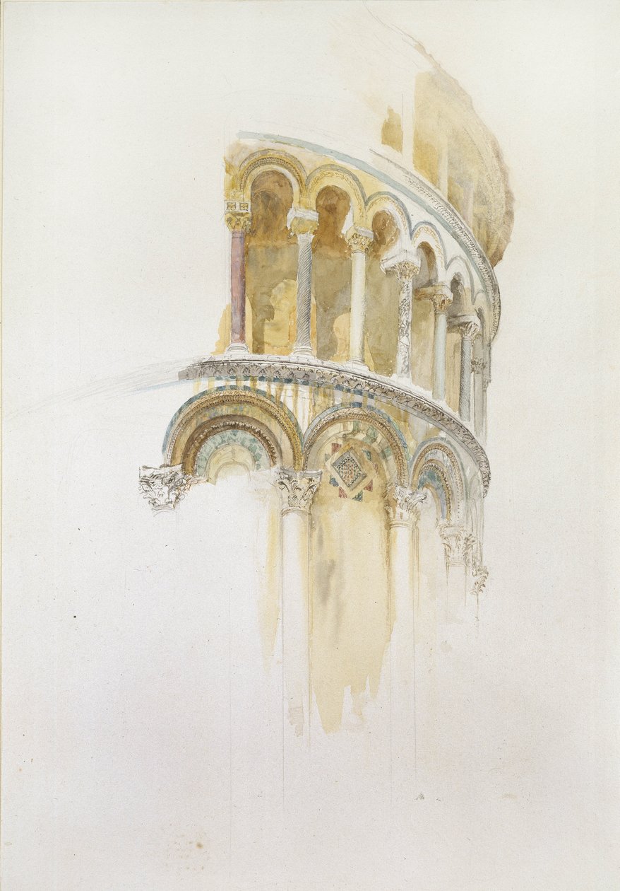 Apsis des Doms von Pisa, 19. Jahrhundert von John Ruskin