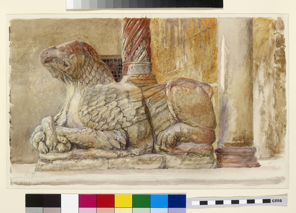 Greif, Verona, 19. Jahrhundert von John Ruskin