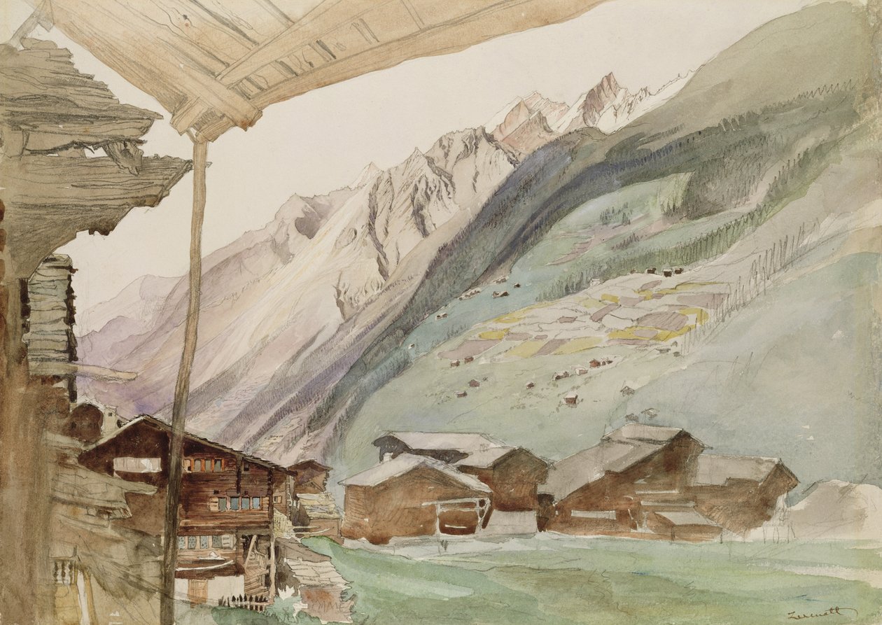 Zermatt von John Ruskin