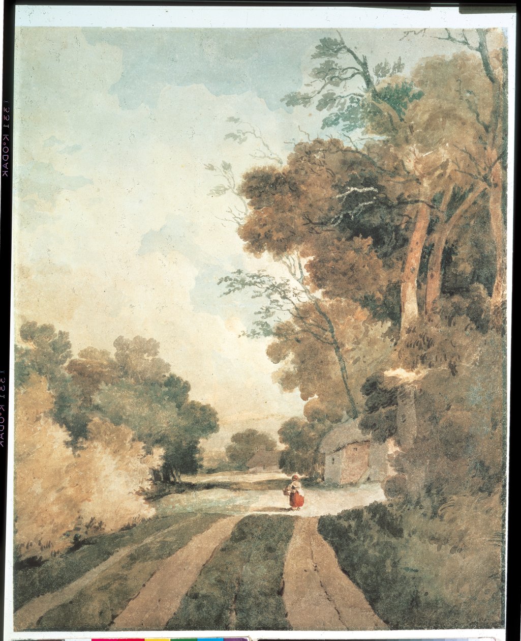 Landschaft mit Hütten von John Sell Cotman