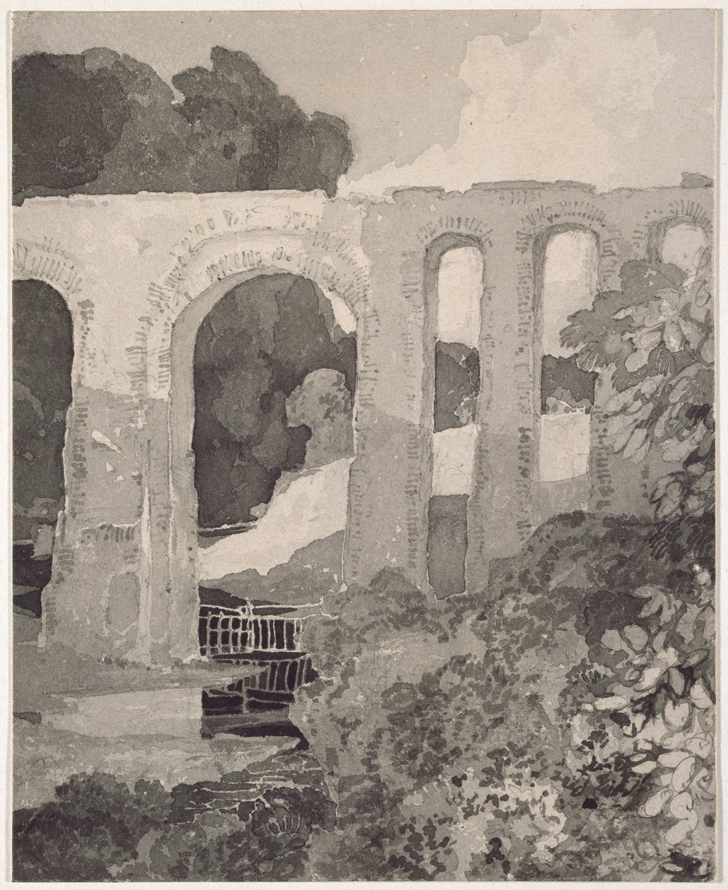 Telfords Aquädukt von John Sell Cotman