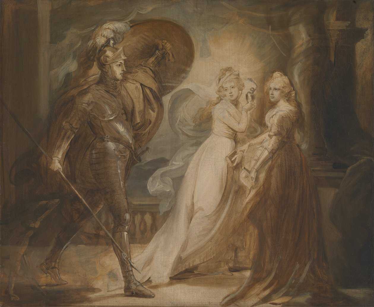 Studie für Der Rote Kreuzritter von John Singleton Copley