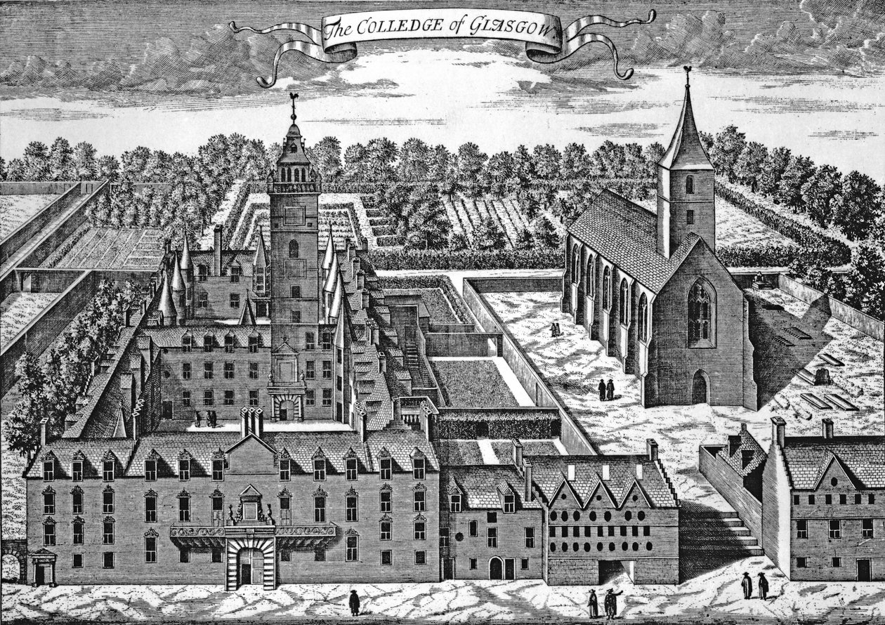Das College von Glasgow, aus 