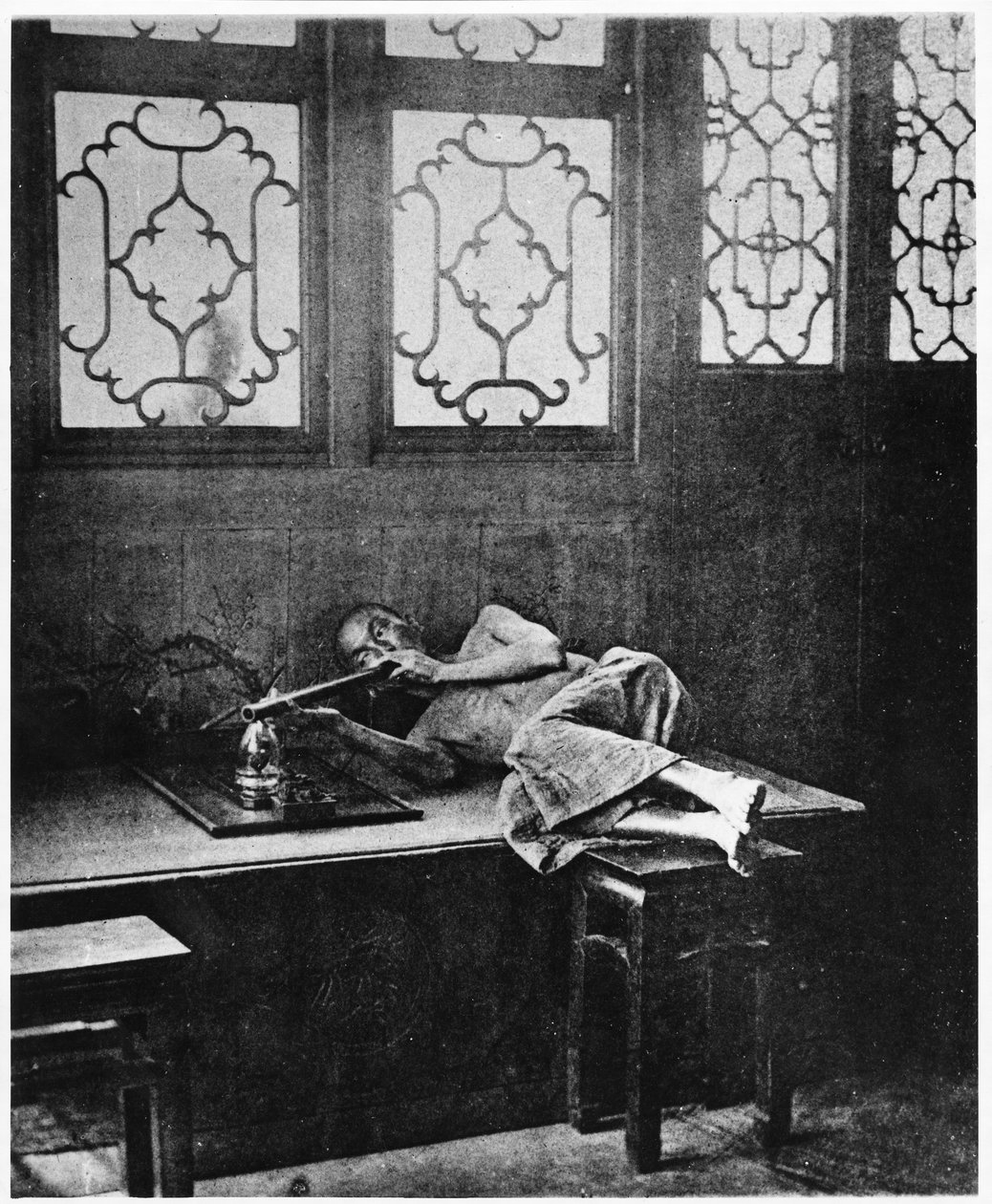 Opiumraucher von John Thomson