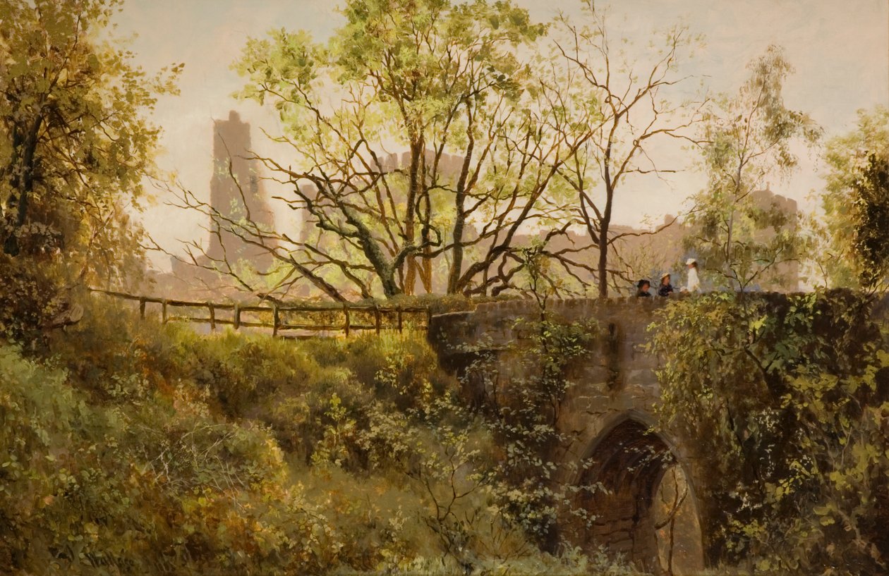 Prudhoe Castle, Northumberland von John Wallace
