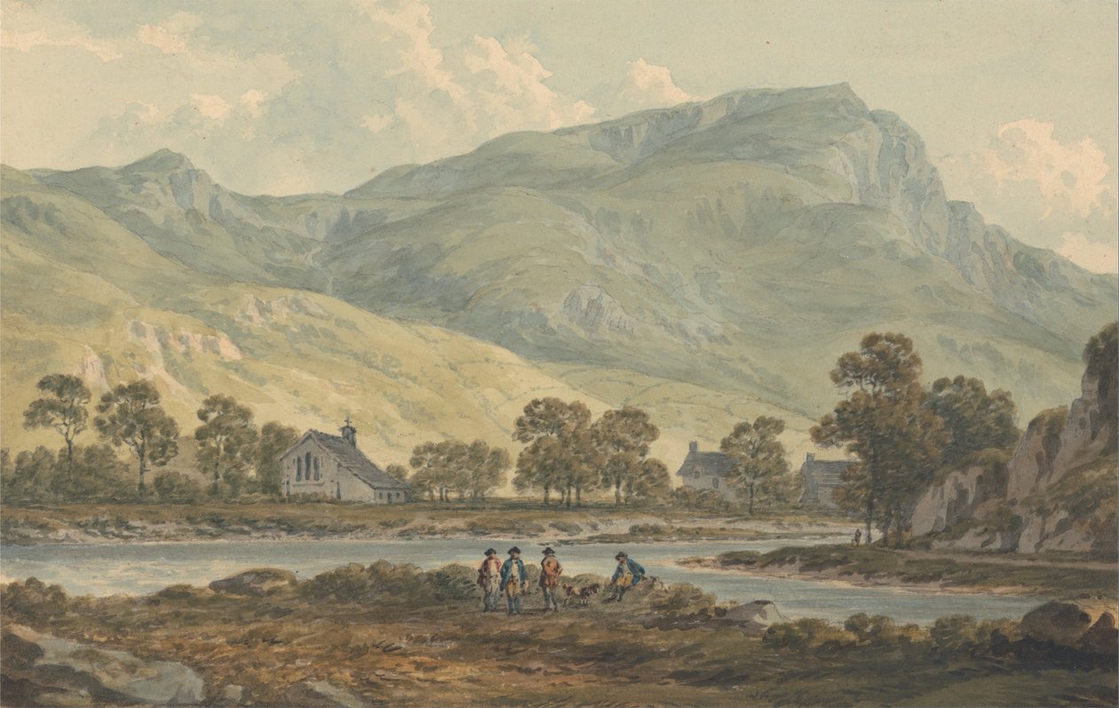 Das Priorat von Beddgelert, Caernarvonshire von John Warwick Smith
