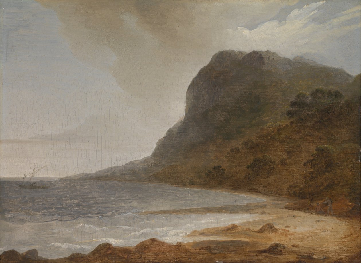 Der Hafen von Pulo Condere von John Webber