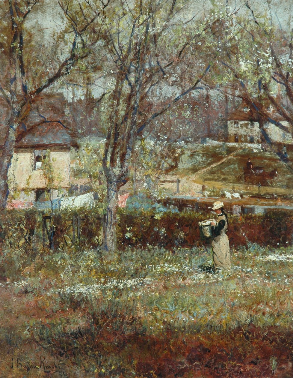 Ländliche Szene von John William Buxton Knight