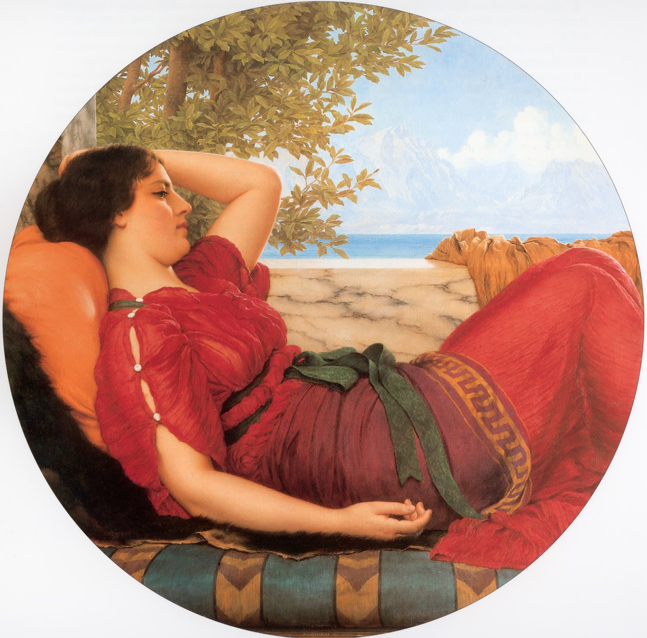 In den Reichen der Fantasie von John William Godward