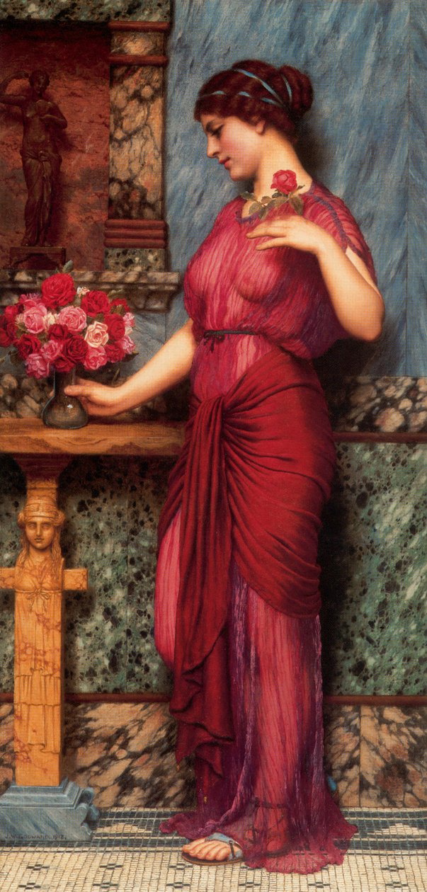 Ein Opfer für Venus von John William Godward
