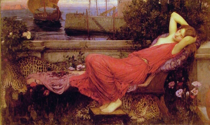 Ariadne von John William Waterhouse