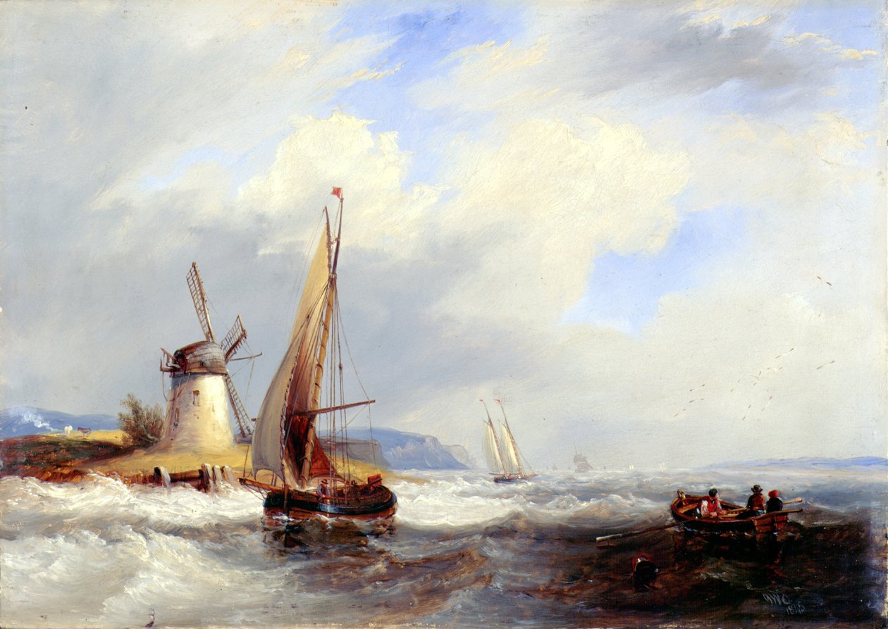 Küstenszene von John Wilson Carmichael