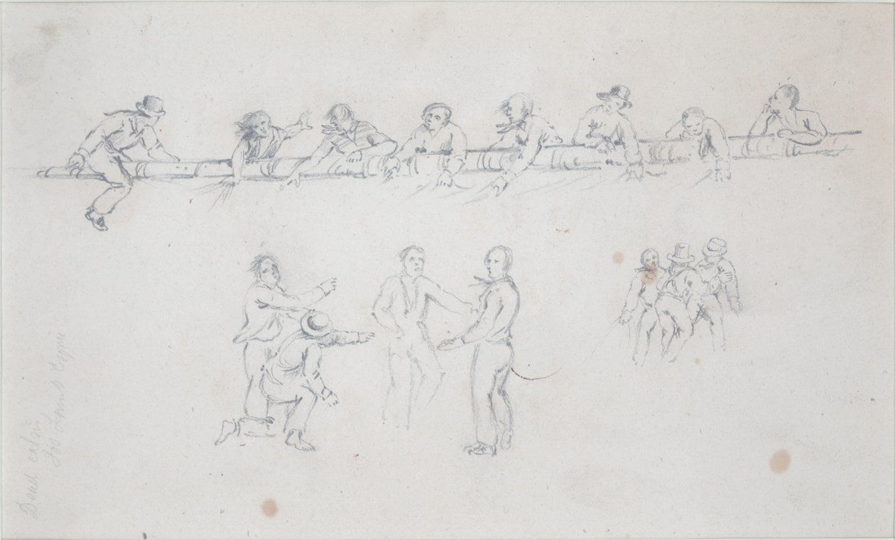 Studie von Matrosen von John Wilson Carmichael