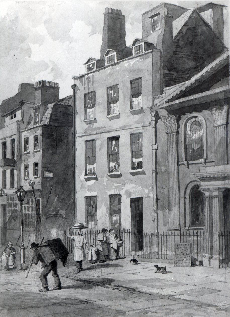 Haus von Sir Isaac Newton in der St Martin