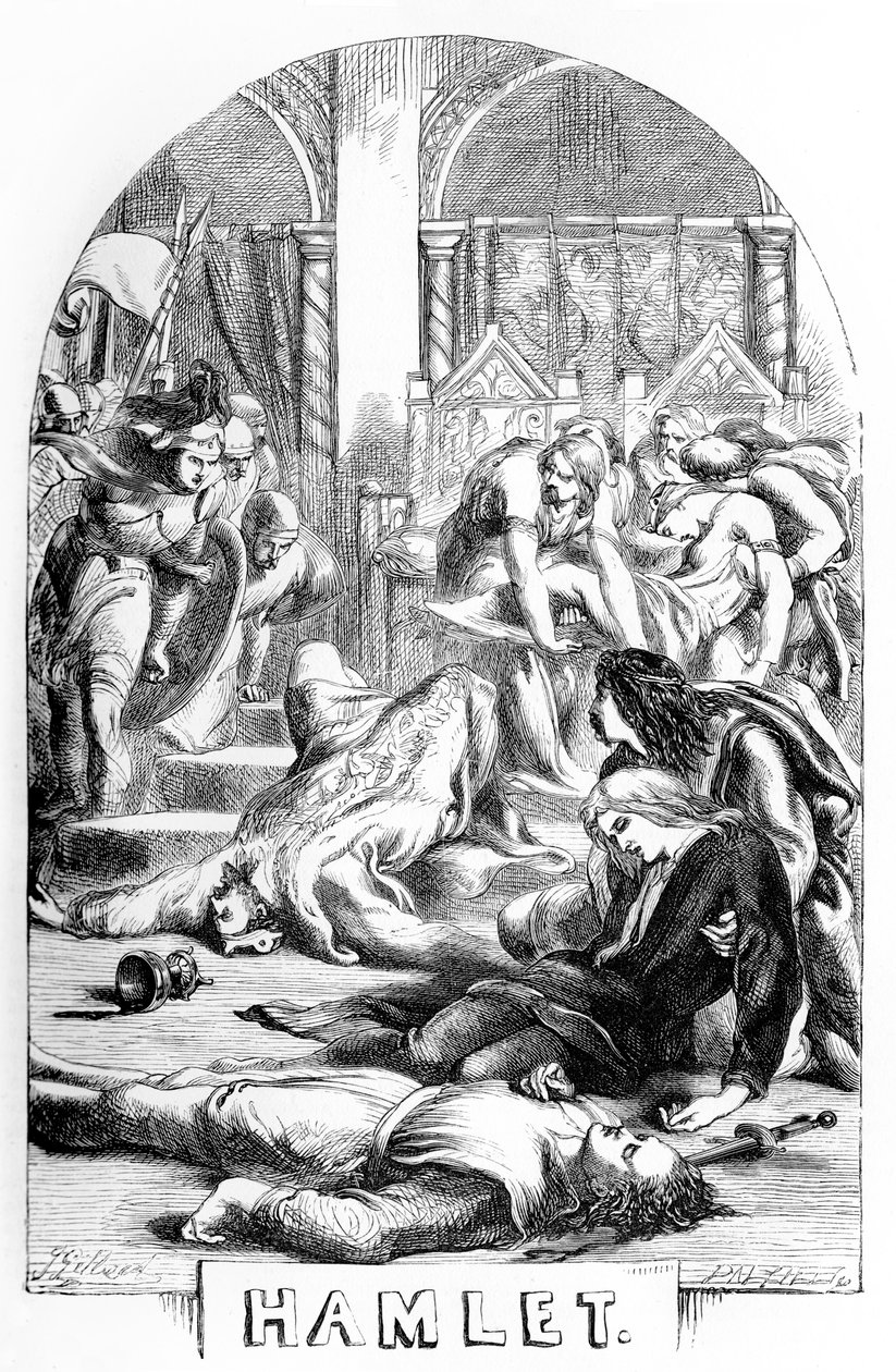 Hamlet von John (after) Gilbert