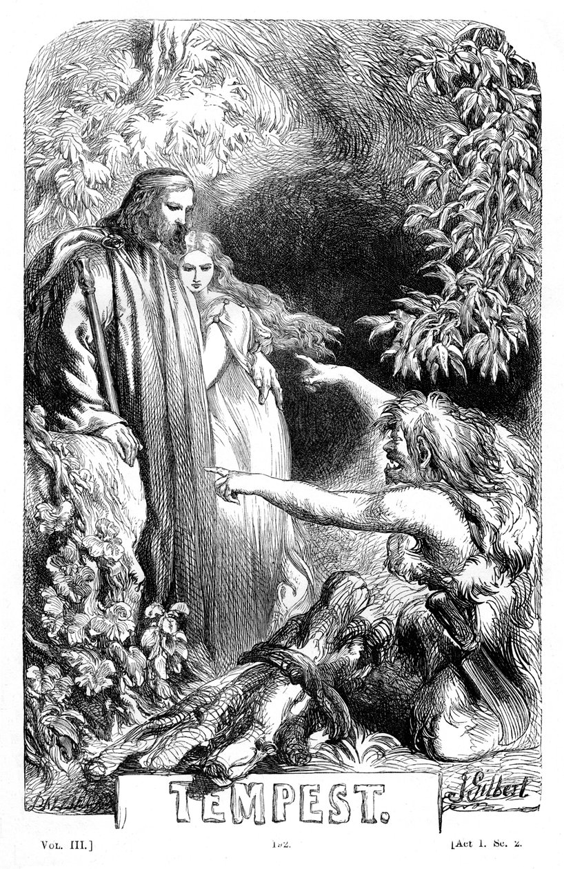 Der Sturm von John (after) Gilbert