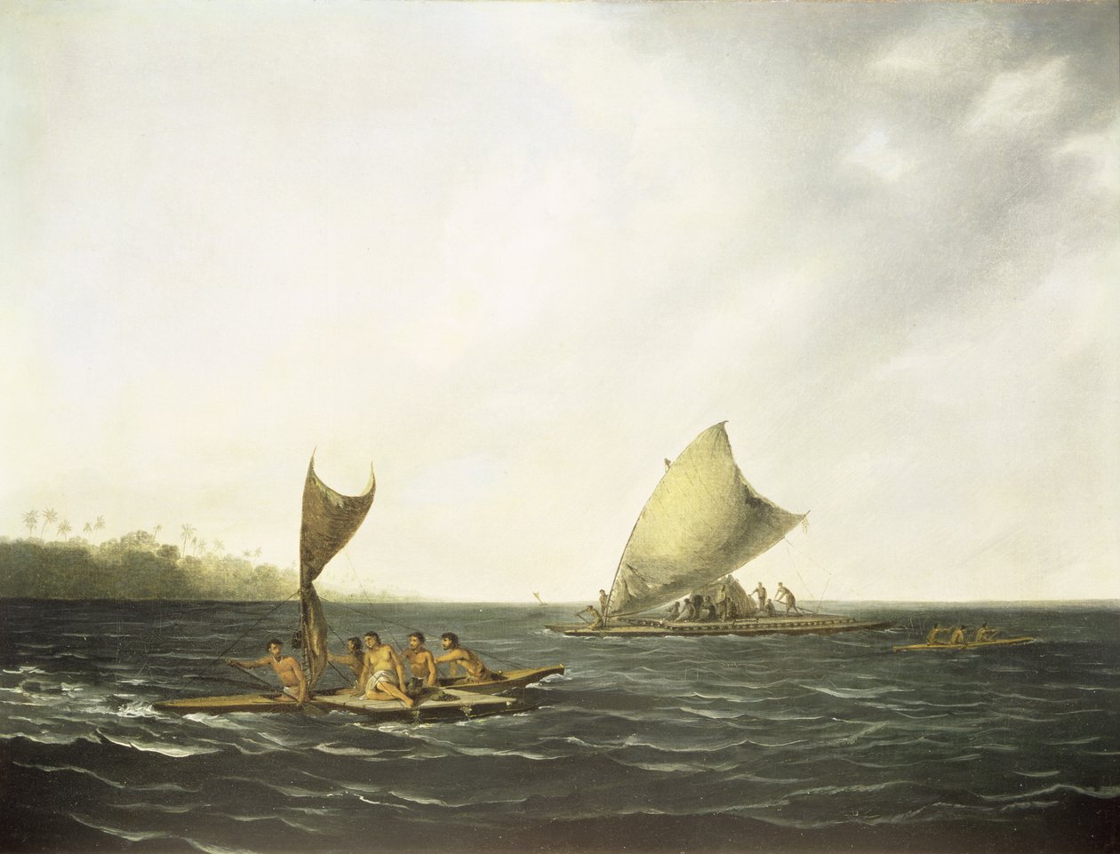 Tonga-Kanus von John (attr. to) Webber