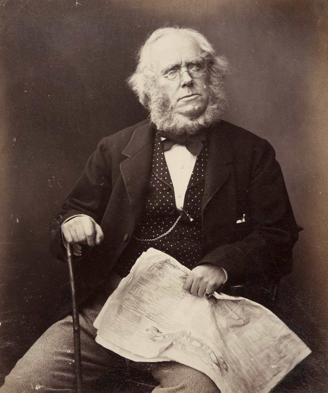 Herr James Playfair, Glasgow, 1855 von John Adamson