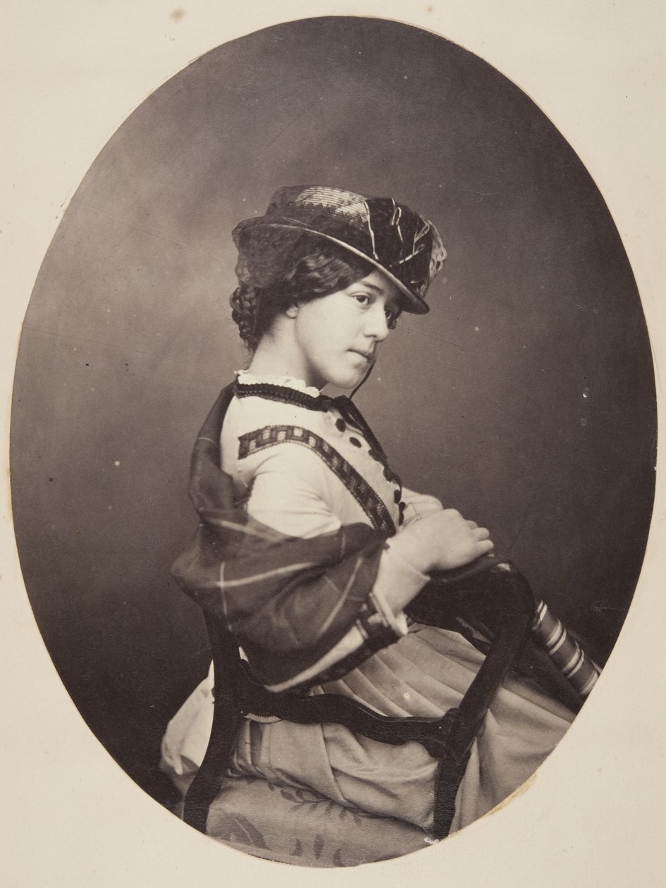 Unbekannte Frau, 1865 von John Adamson