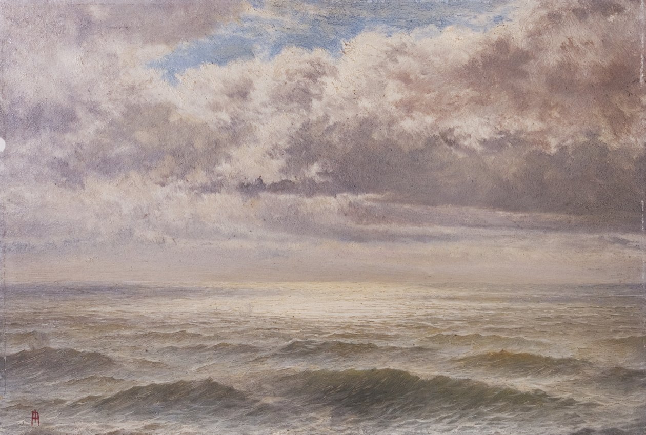 Ein silbernes Meer, Süd-Devon, ca. 1883 von John Anderson