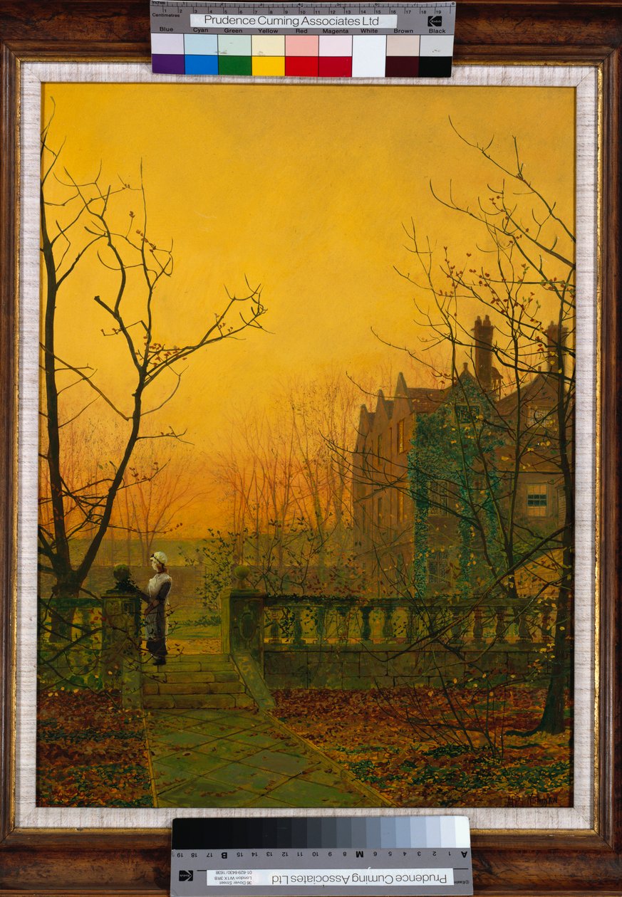 Knostrop Hall, Leeds von John Atkinson Grimshaw