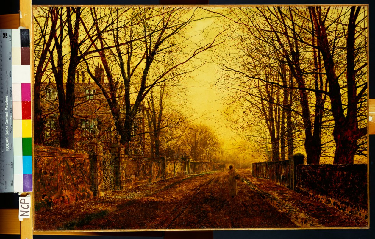 Nocturne in Gold, 1872 von John Atkinson Grimshaw