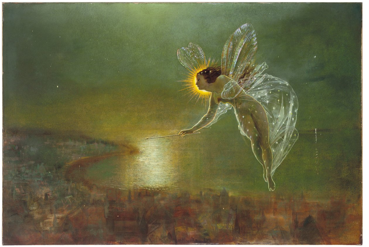 Geist der Nacht, 1879 von John Atkinson Grimshaw