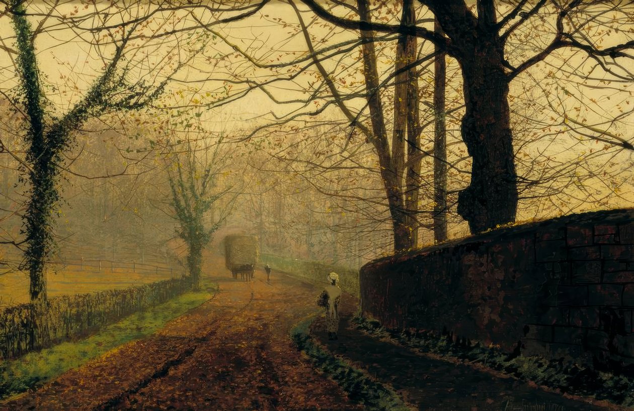 Stapleton Park, bei Pontrefact, Leeds von John Atkinson Grimshaw