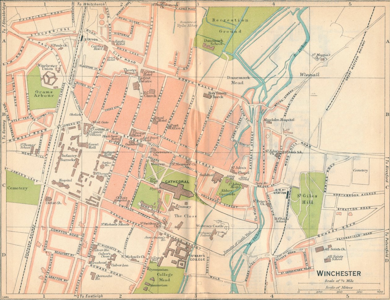 Winchester, 20. Jahrhundert von John Bartholomew