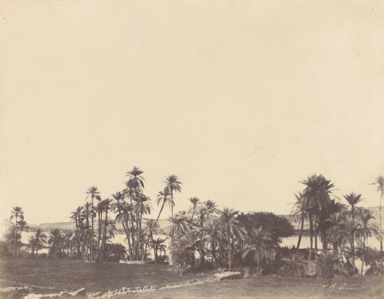 Ufer des Nils, Kalabsche von John Beasley Greene