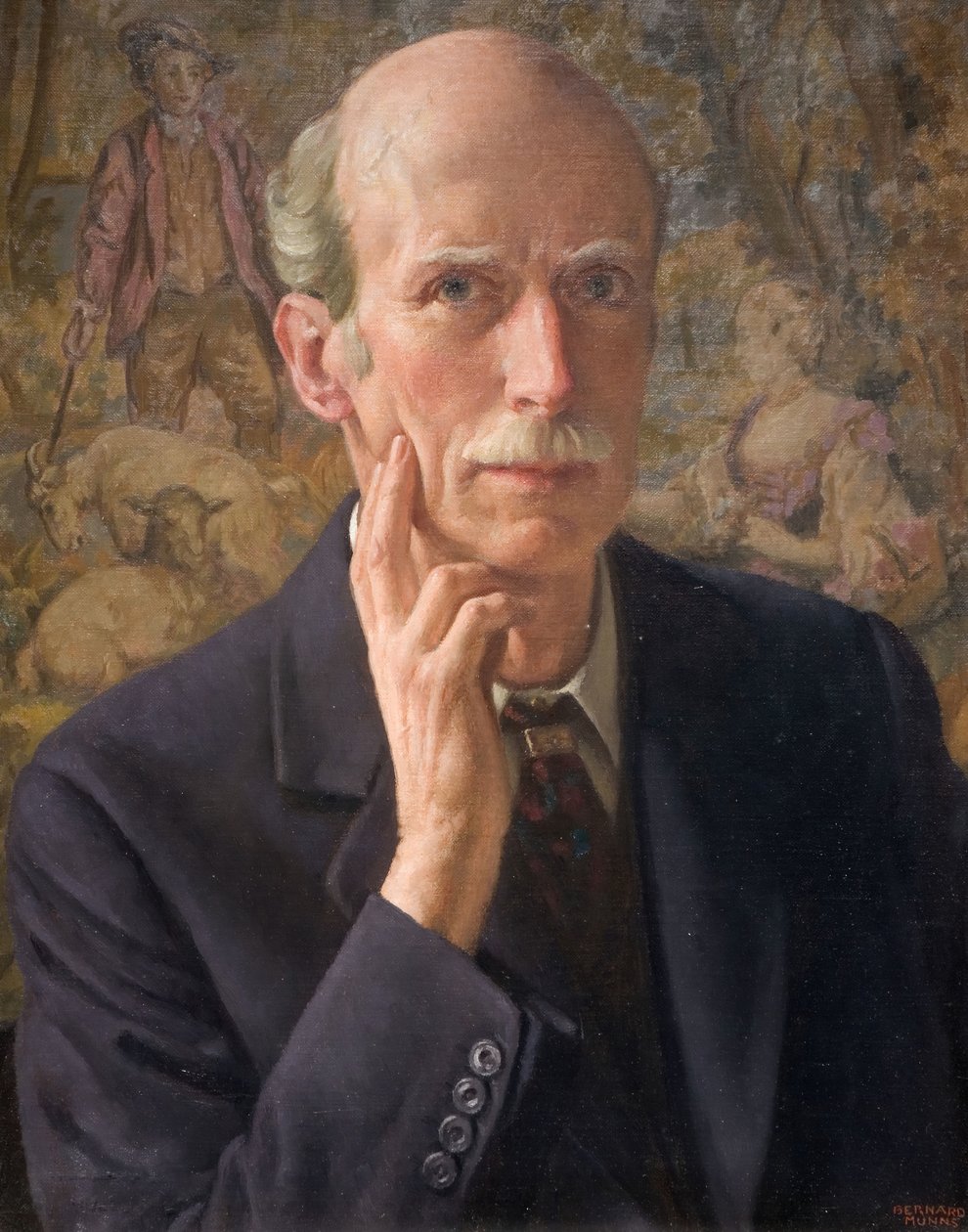 Selbstporträt von John Bernard Munns