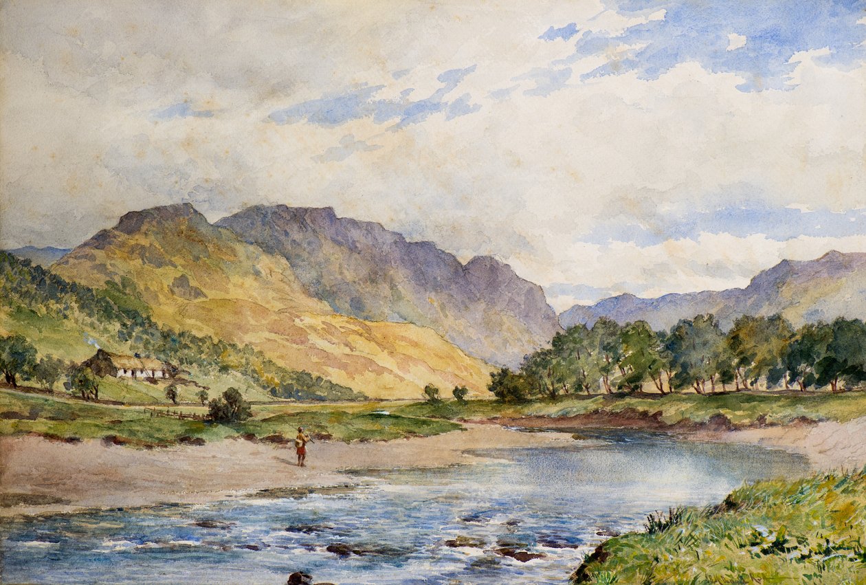 Eine Hochlandlandschaft von John Blake MacDonald