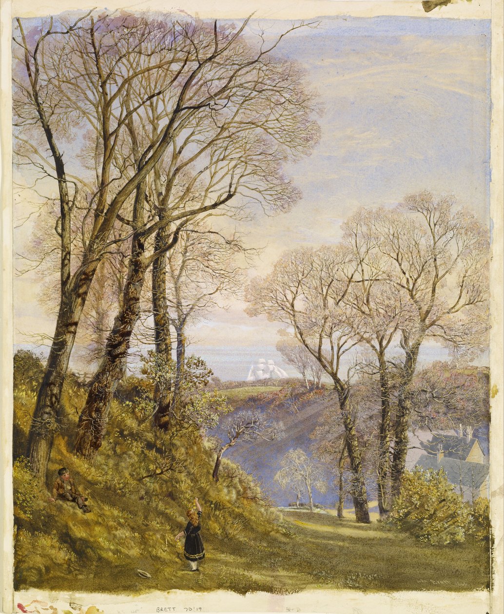 Februar auf der Isle of Wight von John Brett