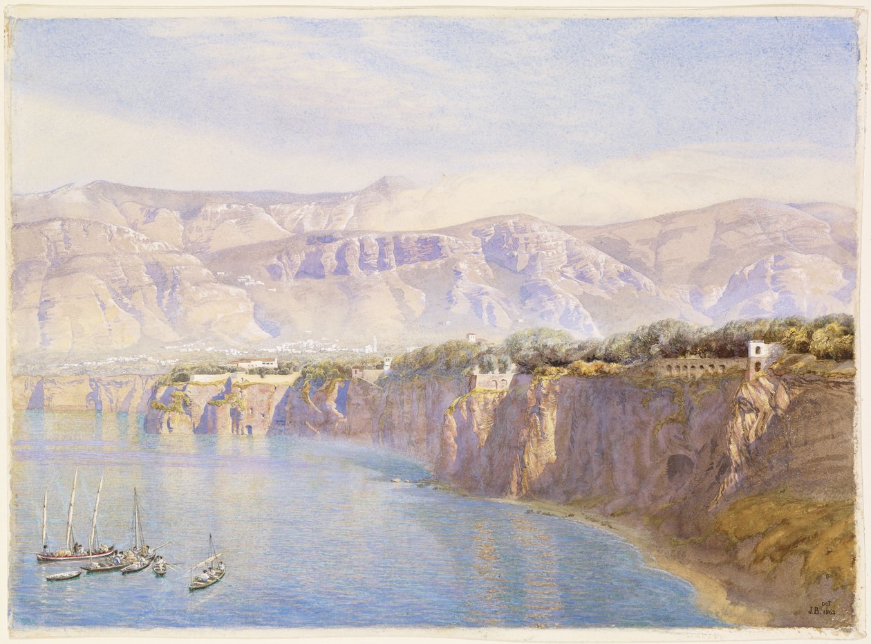 In der Nähe von Sorrent von John Brett