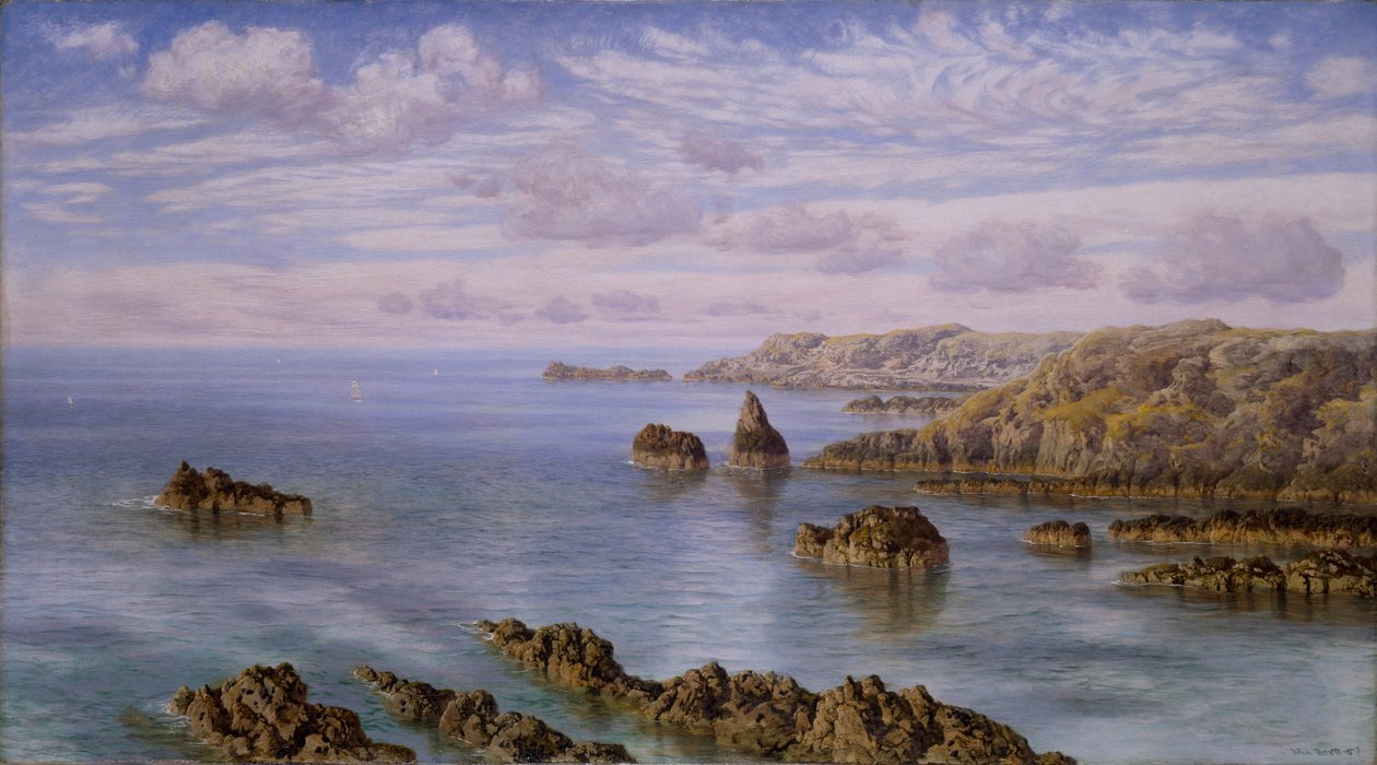 Südküste von Guernsey von John Brett