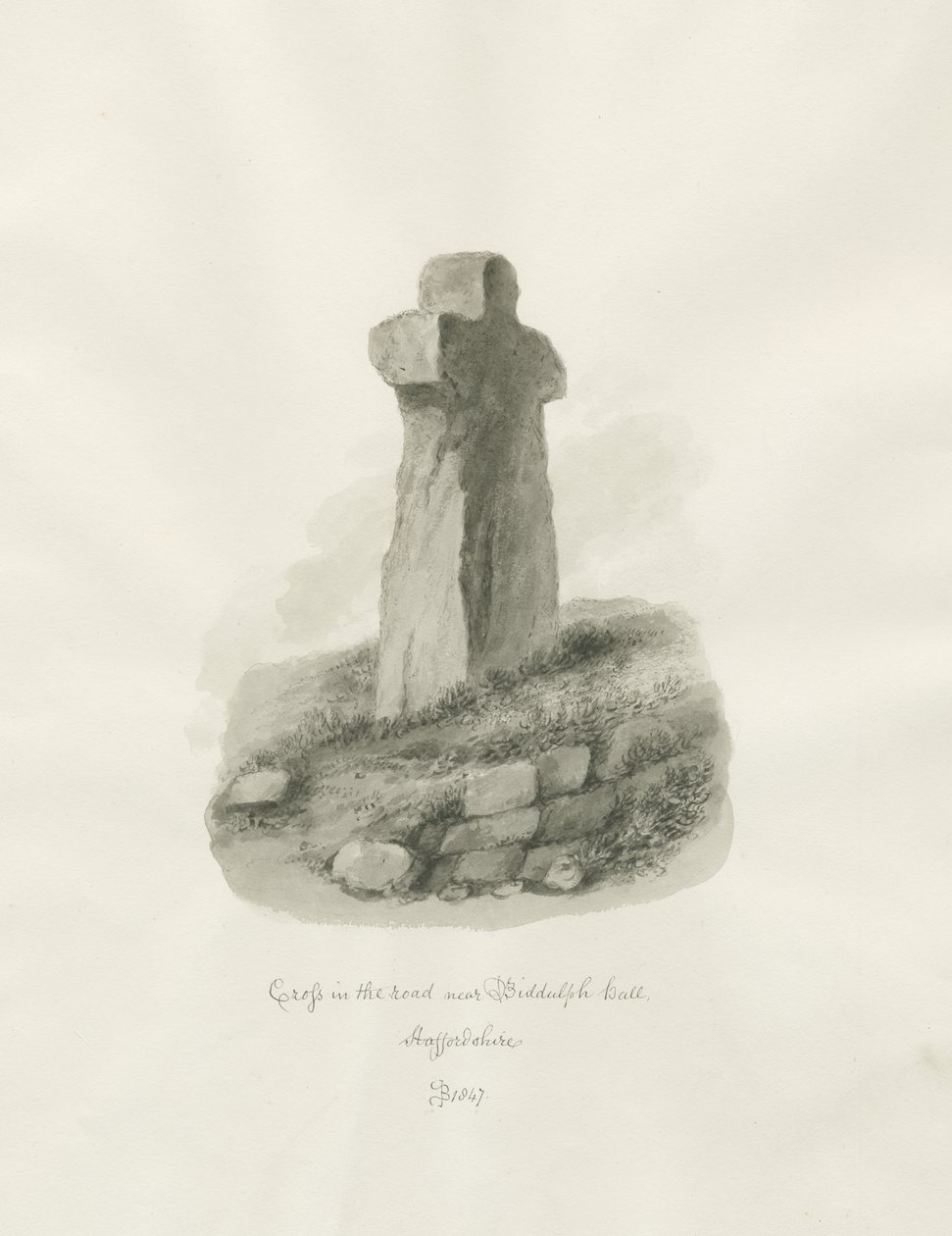Biddulph Hall - Kreuz von John Buckler