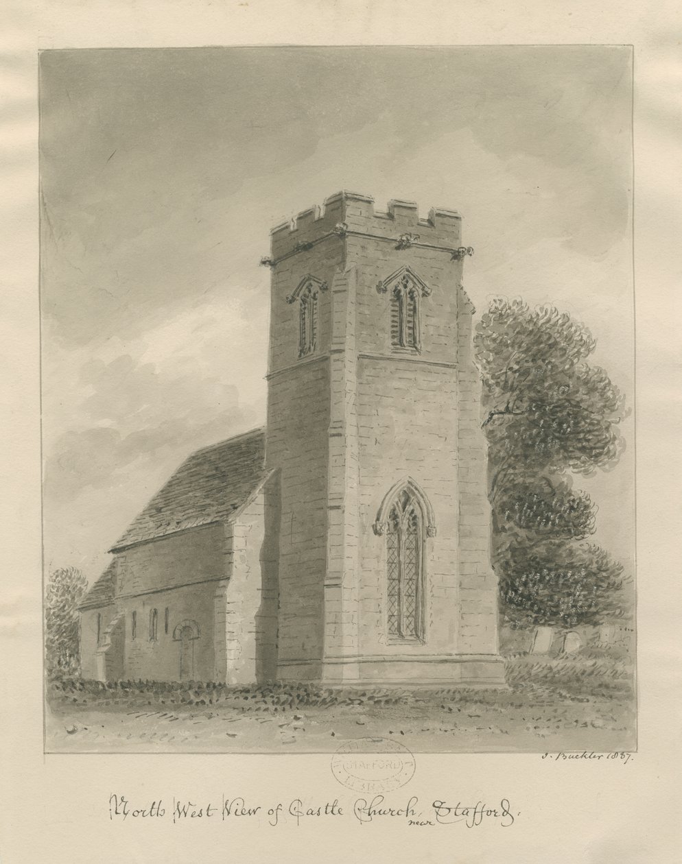 Schlosskirche - Kirche von John Buckler