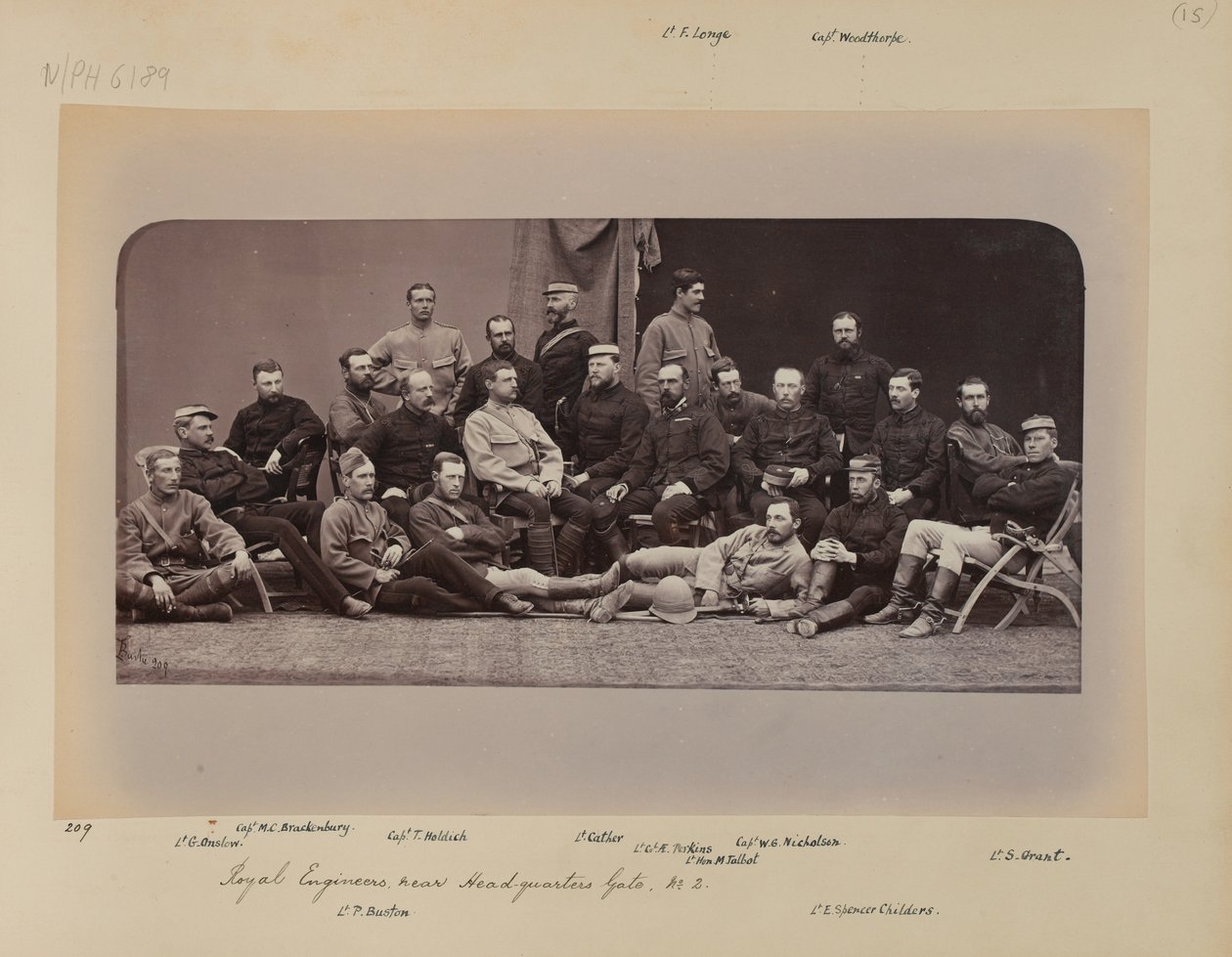 Royal Engineers, nahe dem Hauptquartiertor von John Burke
