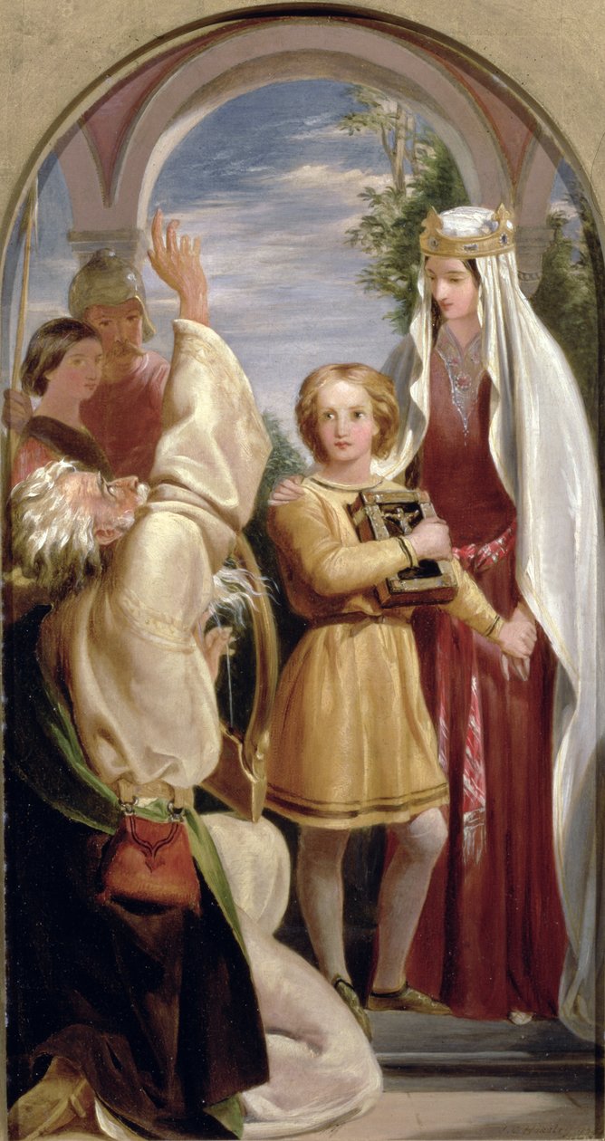 Die Kindheit von Arthur, 1851 von John Callcott Horsley