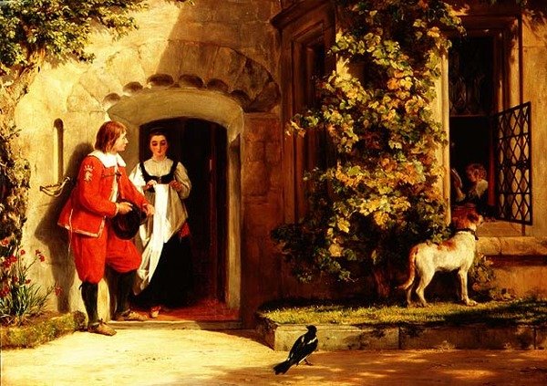 Warten auf eine Antwort von John Callcott Horsley