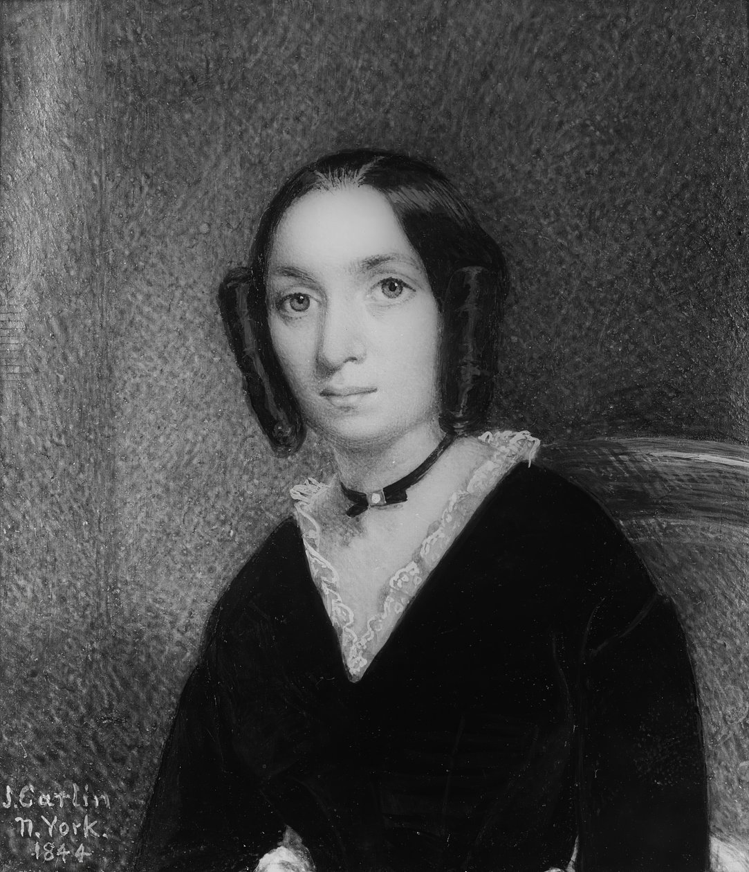 Porträt einer Dame von John Carlin