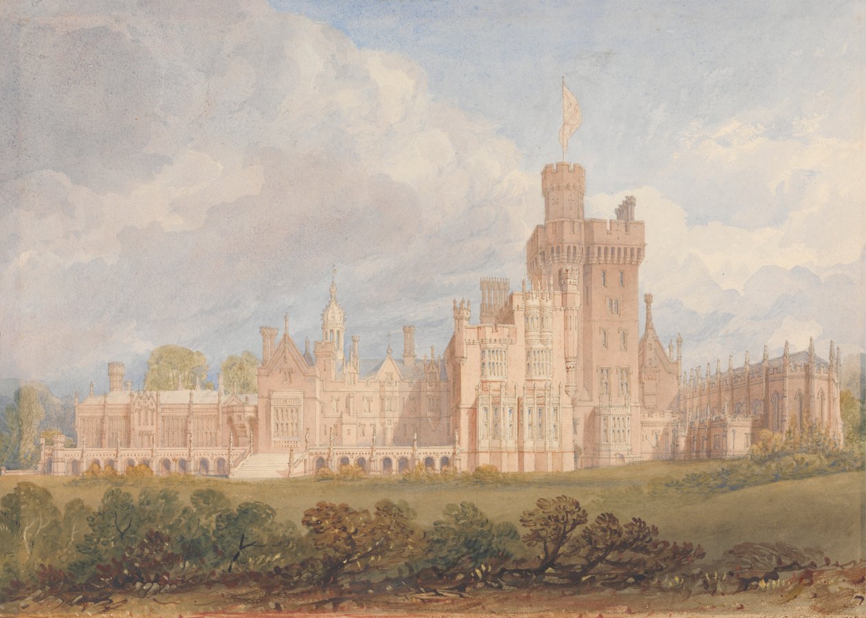 Costessy Hall, Norfolk von John Chessell Buckler