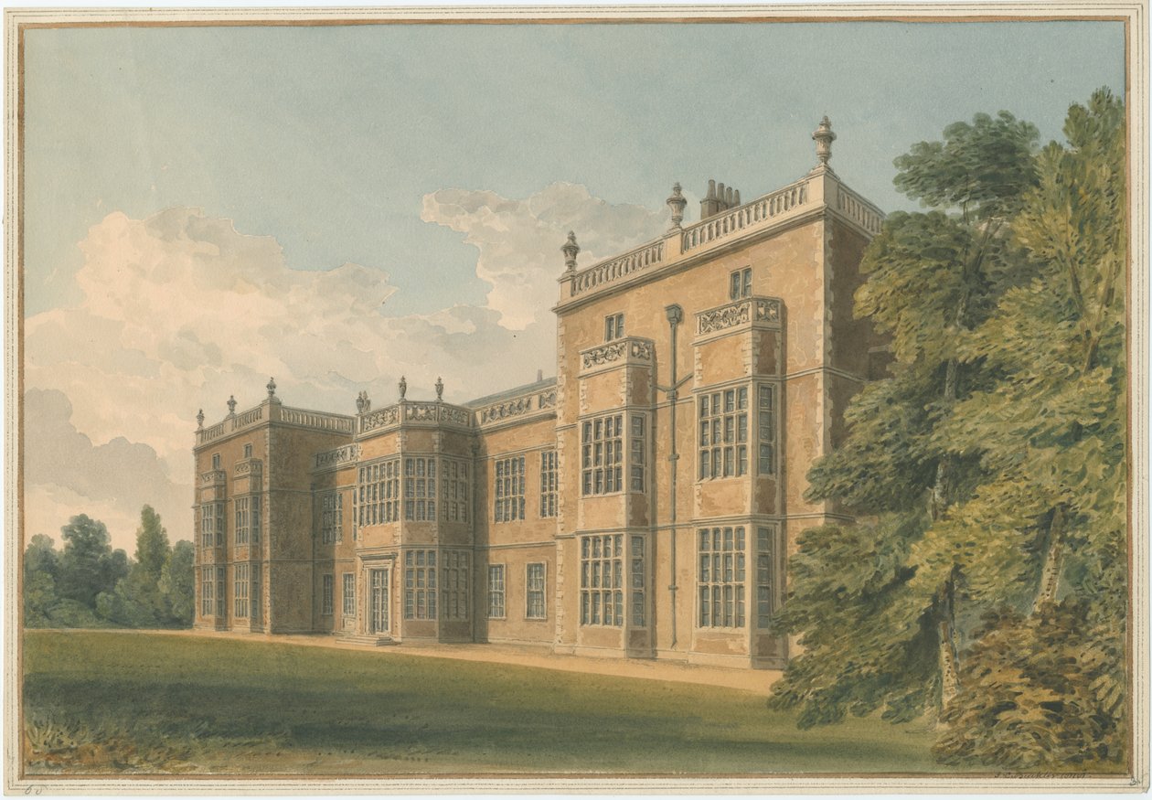 Burton Stall von John Chessell Buckler