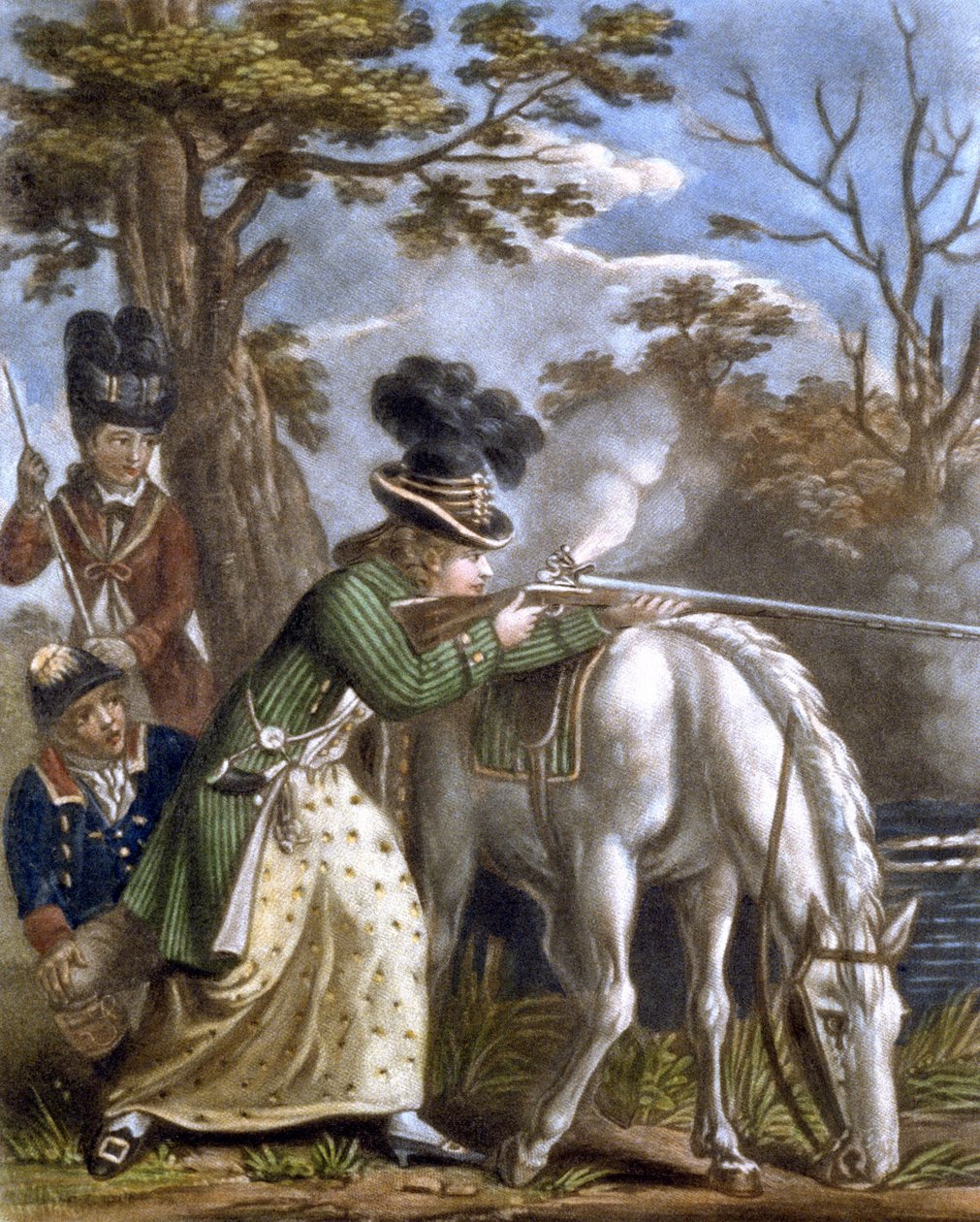 Die Damen-Schießpony von John Collet