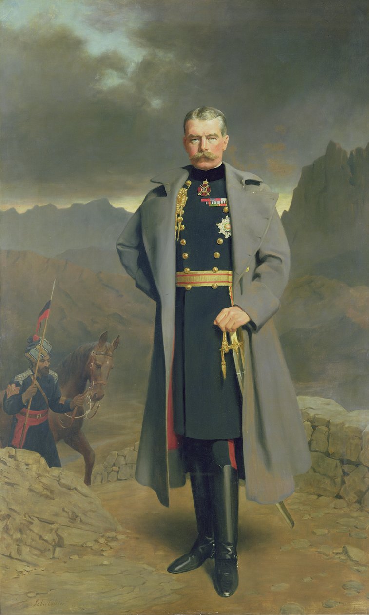 Feldmarschall Earl Kitchener von Khartum von John Collier