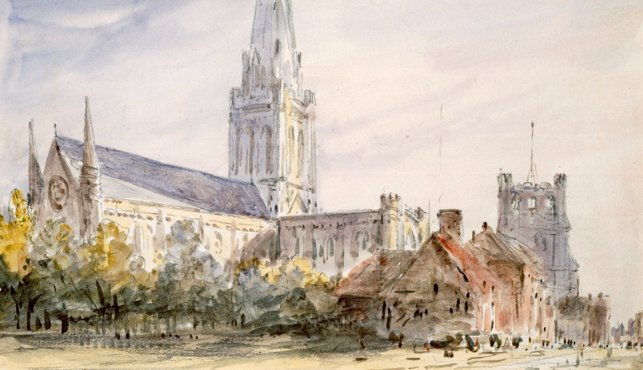 Chichester Kathedrale, Sussex von John Constable