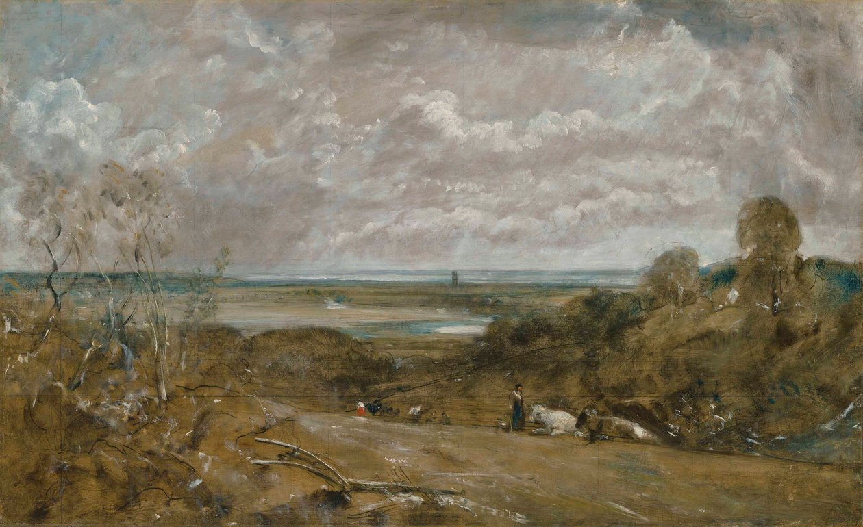 Dedham von Langham von John Constable